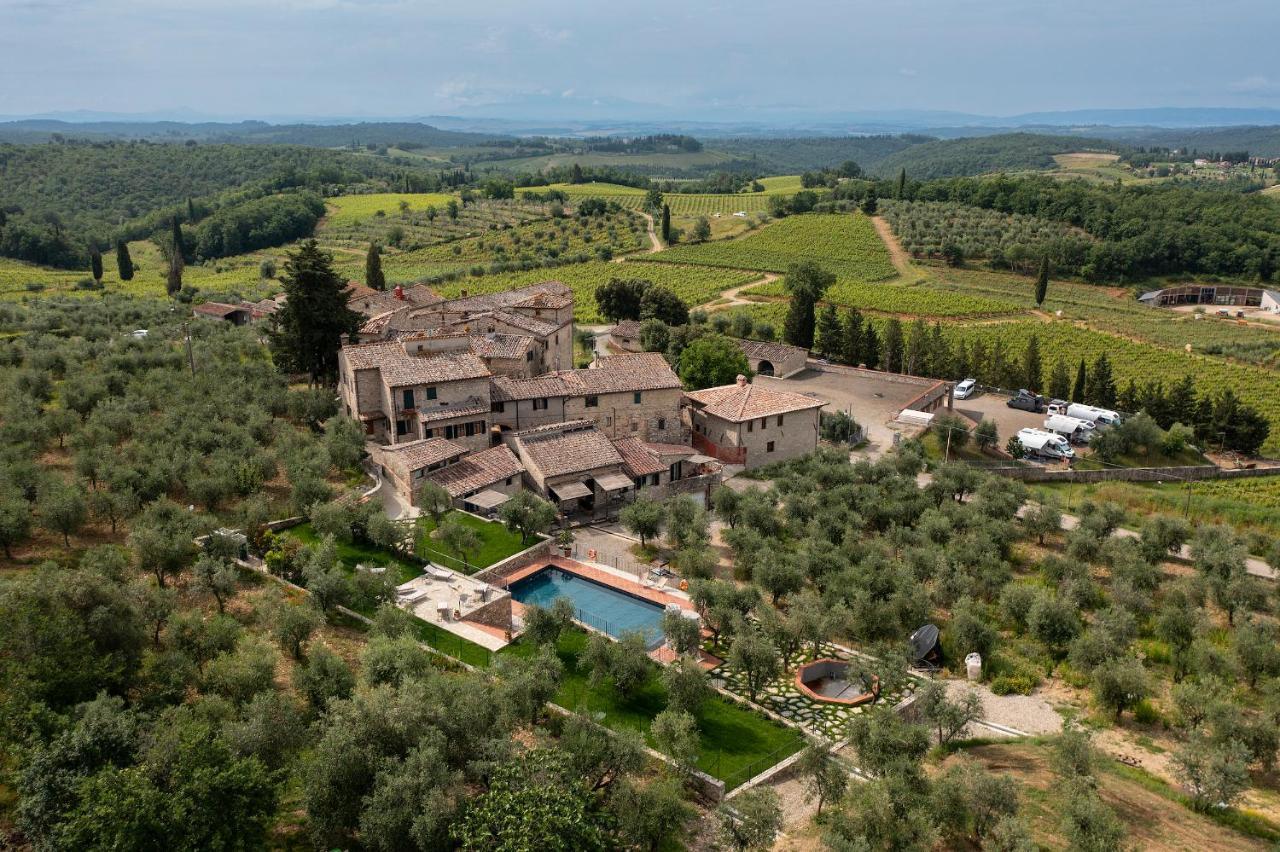 Borgo A Monti Di Sotto Villa Gaiole in Chianti Exteriör bild