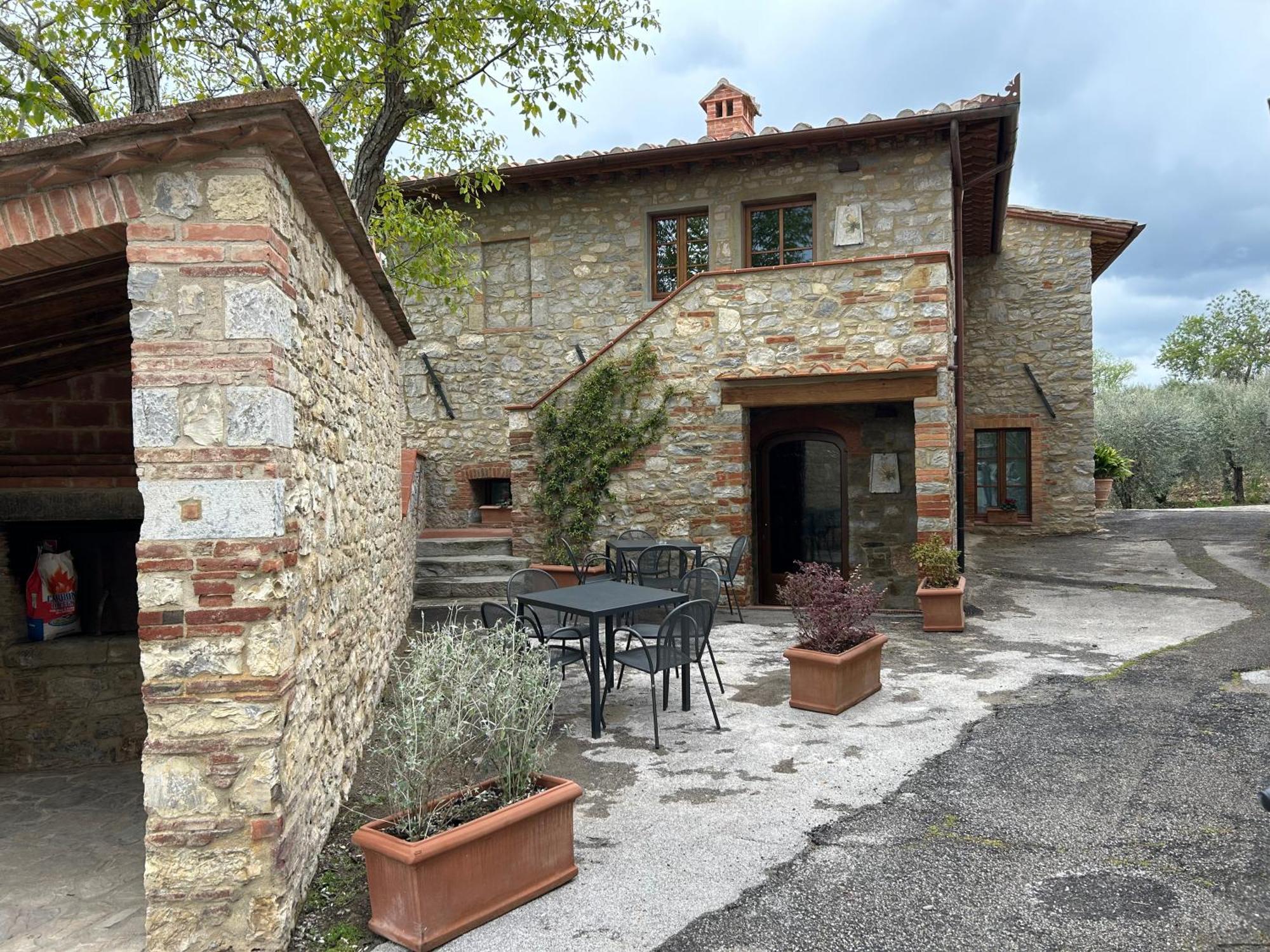 Borgo A Monti Di Sotto Villa Gaiole in Chianti Exteriör bild